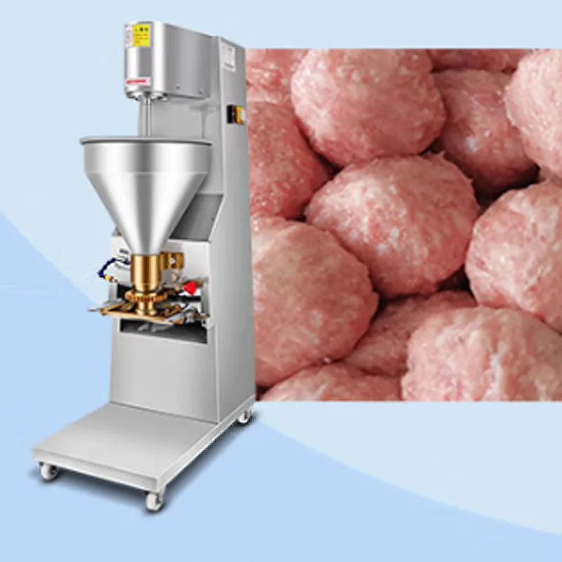 Vertical Automatic Meatball Forming Machine Fish Beef Balls Stainless Steel Kitchen Equipment