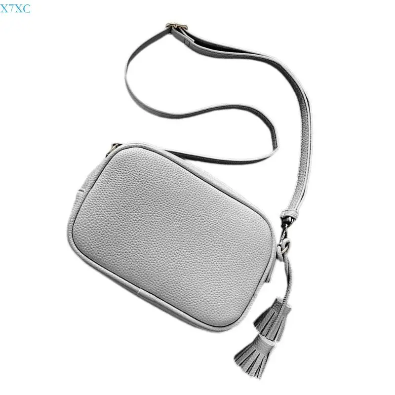 Tamels da x7xc bolsa crossbody para mulheres e estudantes bolsa bolsa ombro couro pu