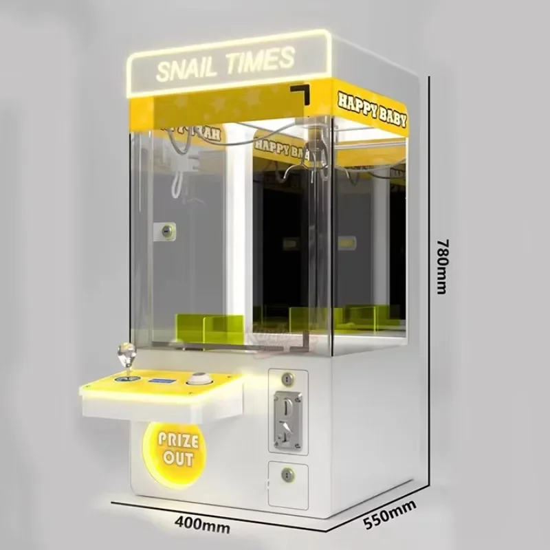 Machine à sous d'intérieur, jeu de divertissement, mini grue à griffes