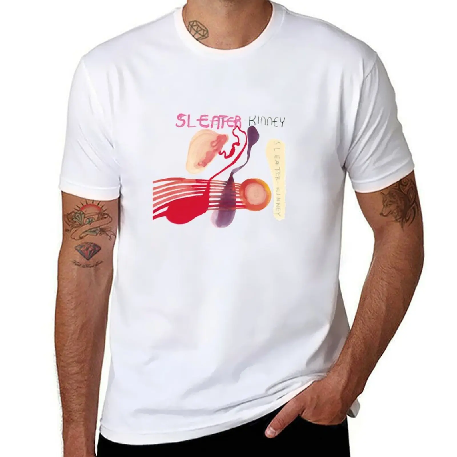 

Sleater Kinney T-Shirt man t shirt summer t shirt for man T-Shirt