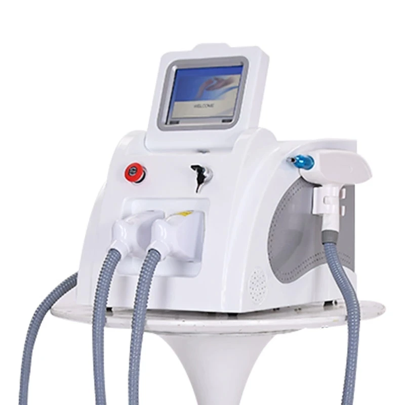 2024 3000wNd Yag Laser Machine With Laser Beam/2 in 1 Laser Hair Tatoo Removal Machine IPL Portable Multifunction Beauty Machine