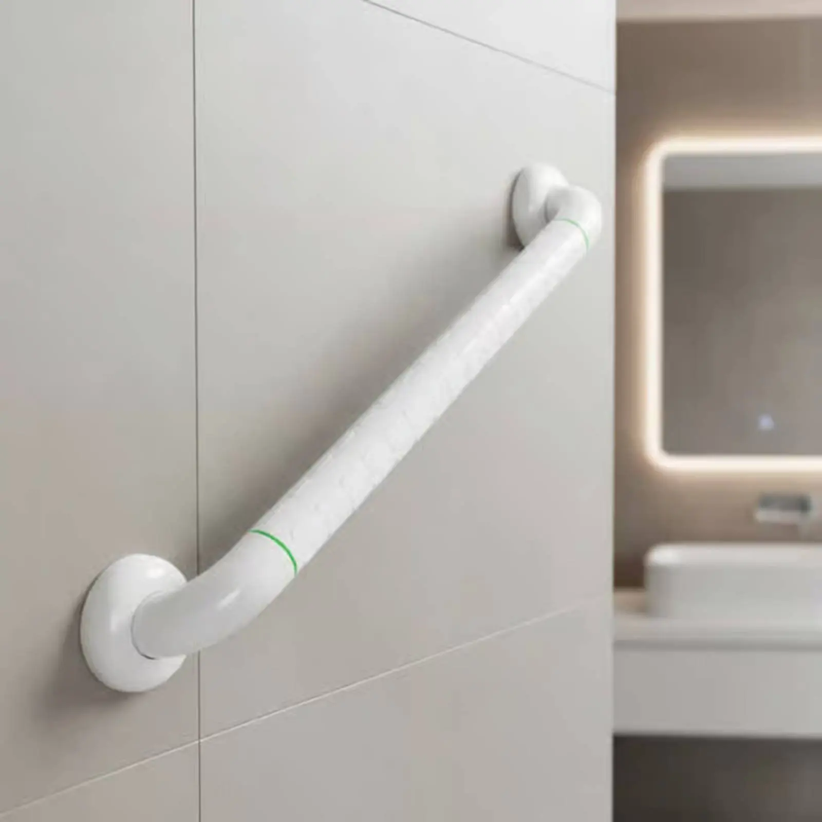 

Bathroom Grab Bar Fall Protection Toilet Support Rail Toilet Assist Rail Stainless Steel Inner Tube Anti-Slip Safety Handrail