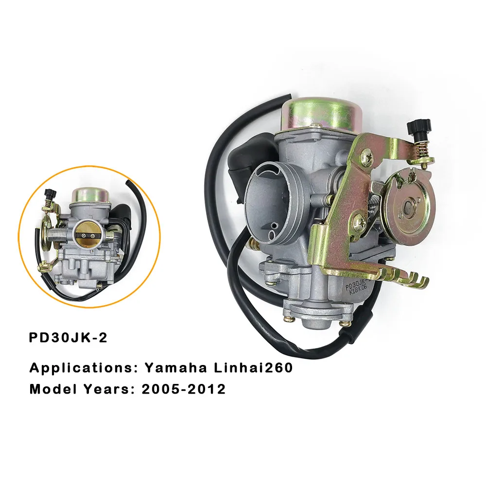 

PD30JK-2 250cc 260cc 300cc Carb Carburetor With Electric Choke For Yamaha Manco Talon Linhai Cvk Vog 2005-2012