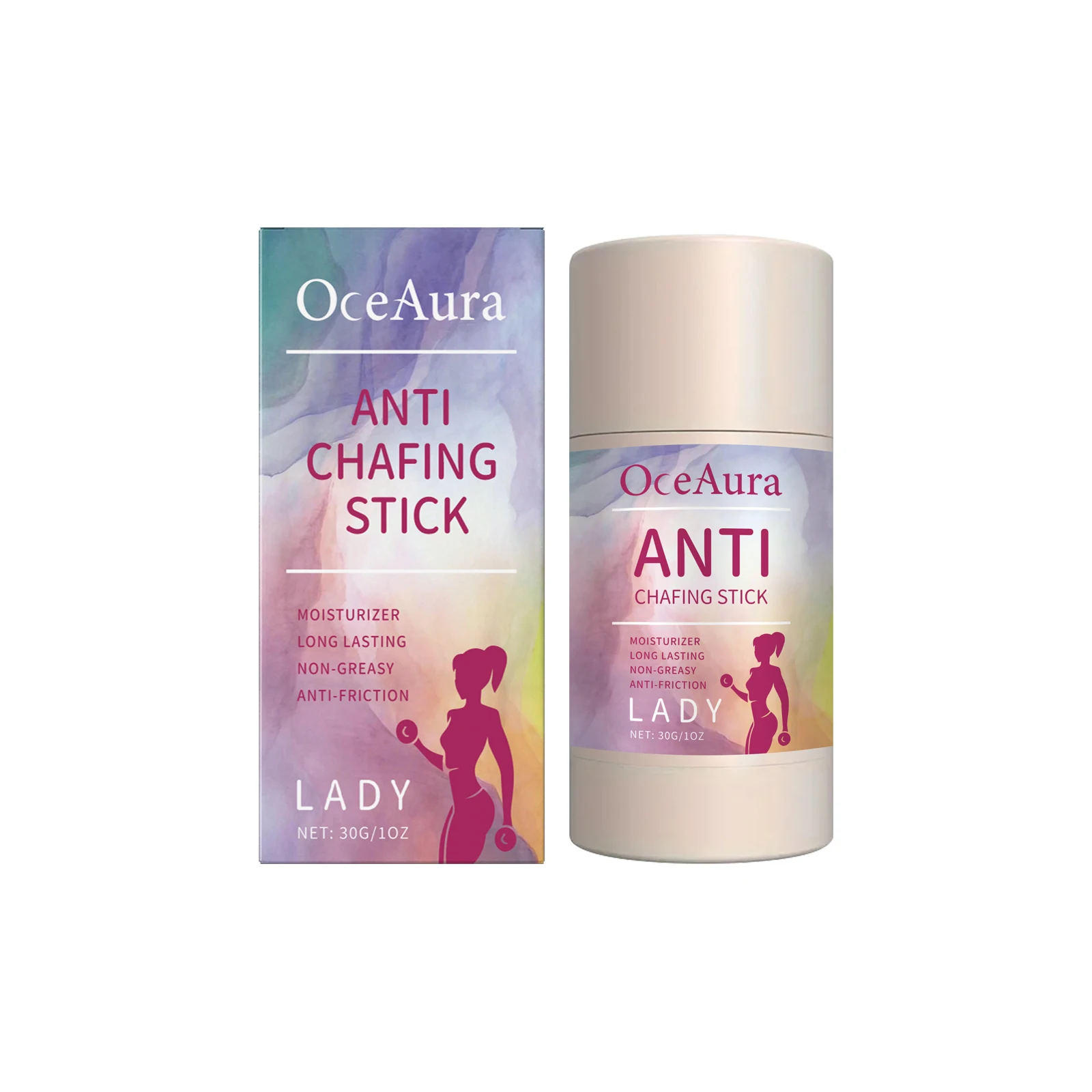 

Anti Chafing Stick for Women & Men – Long-Lasting Moisturizer with Anti-Friction Formula, Non-Greasy & Skin-Protecting,