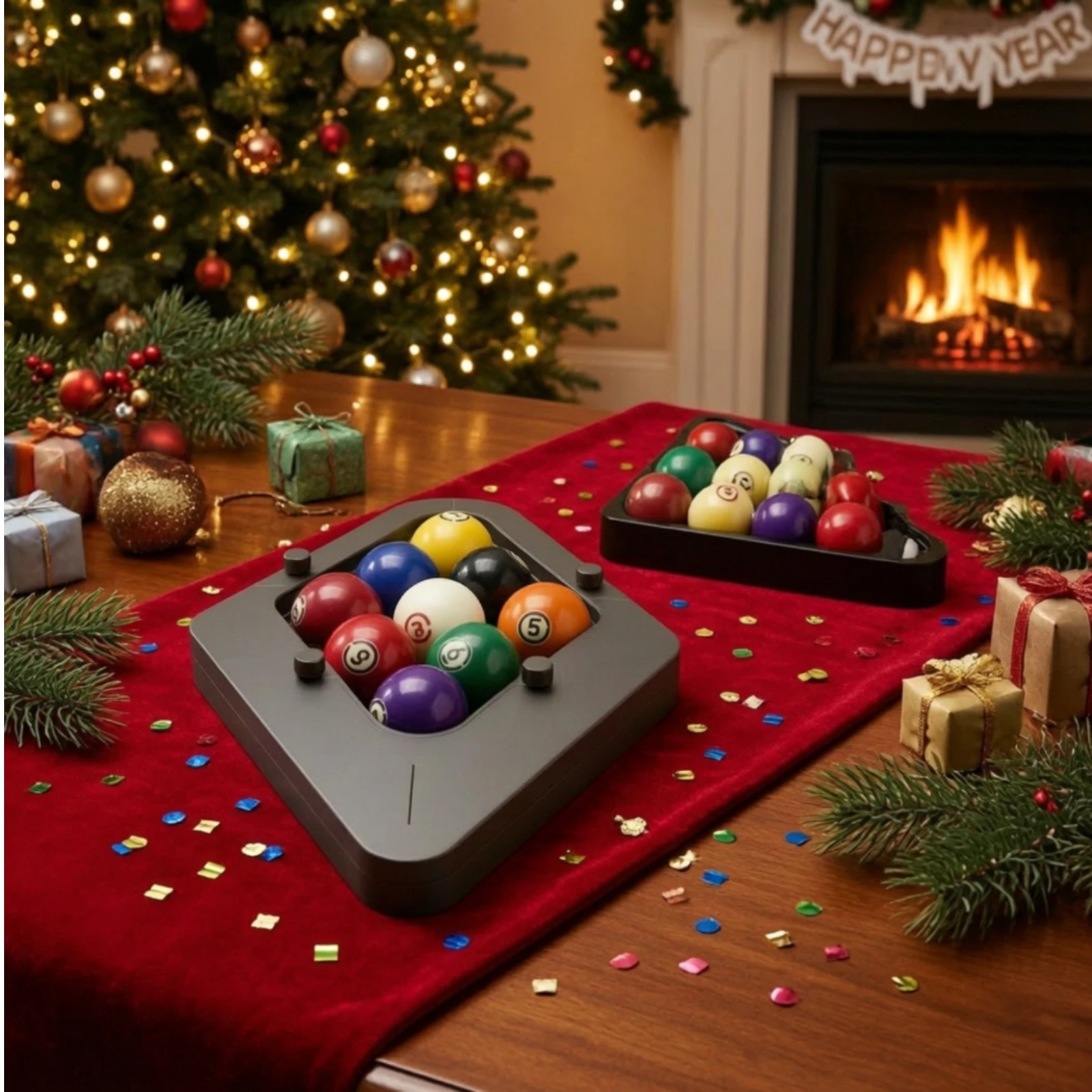 Billiards Ball Rack Metal Billiard Ball Display Rack Sturdy Easy to Install for Game Room, Bar