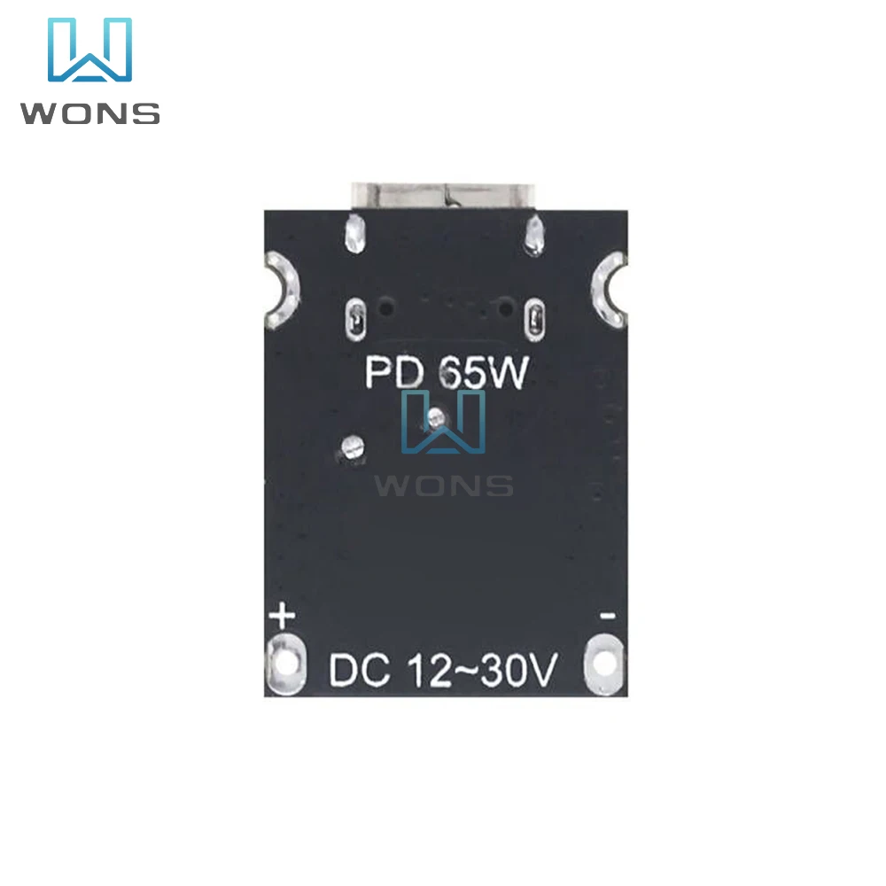 Support PD3.1 (PPS) 65W Fast Charge Module Qualcomm QC2.0 And QC3.0 Output Protocol Type-c Interface Fast Protocol FCP SCP AFC