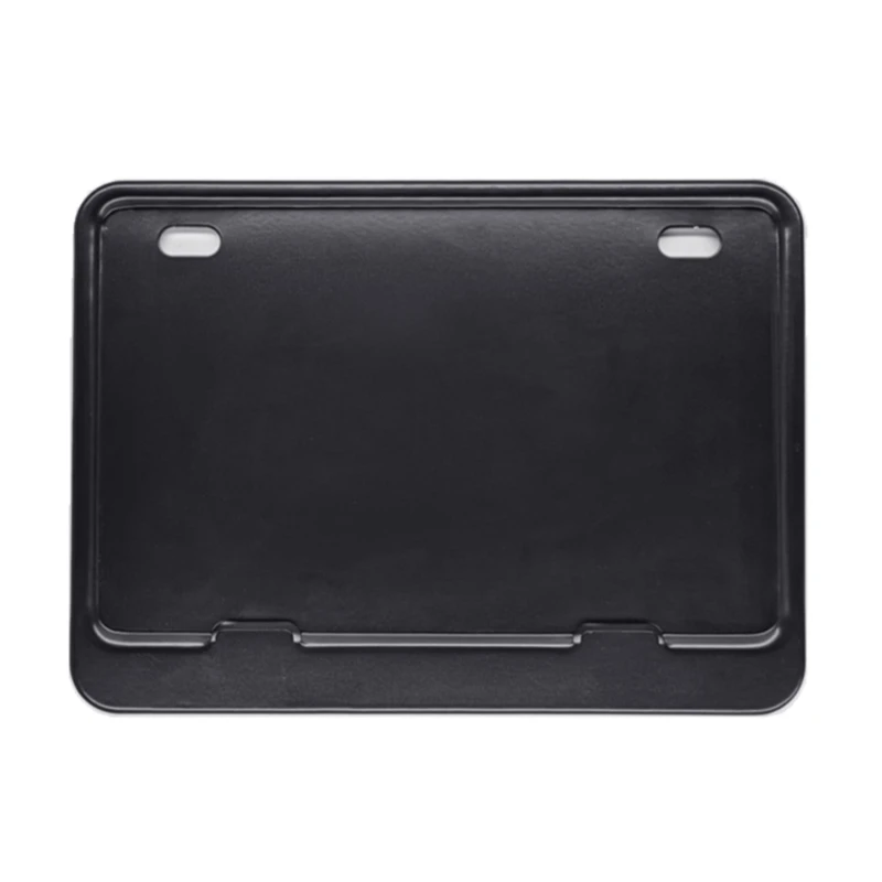 

A70F License Plate Frame, Motorcycles Tags Holder,Black Heavy-Duty Aluminum Bracket Universal for Motorbike ATV Scooter