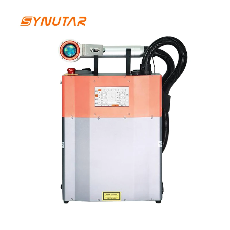 

100W Automated Cleaning Efficient Backpack Pulse Laser Cleaning Machine for Greasy Dirt Removal
