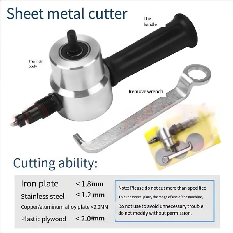 Double-Ended Sheet Metal Cutter 160A Cutting Machine Cutting Saw Iron Sheet Cutting Electric Scissors Curved Holes 079