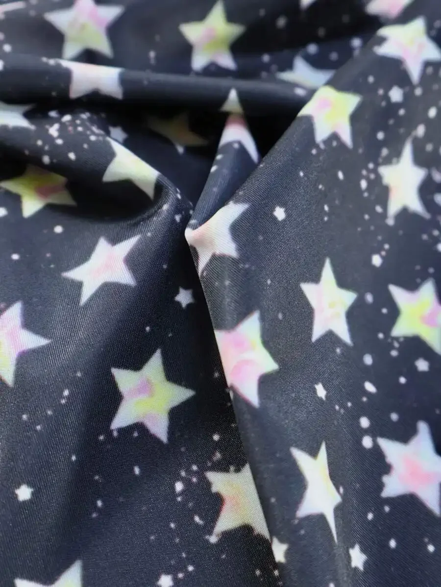 

10pcs Women Seamless Breathable Ice Silk Touch Invisible Underwear Star Print