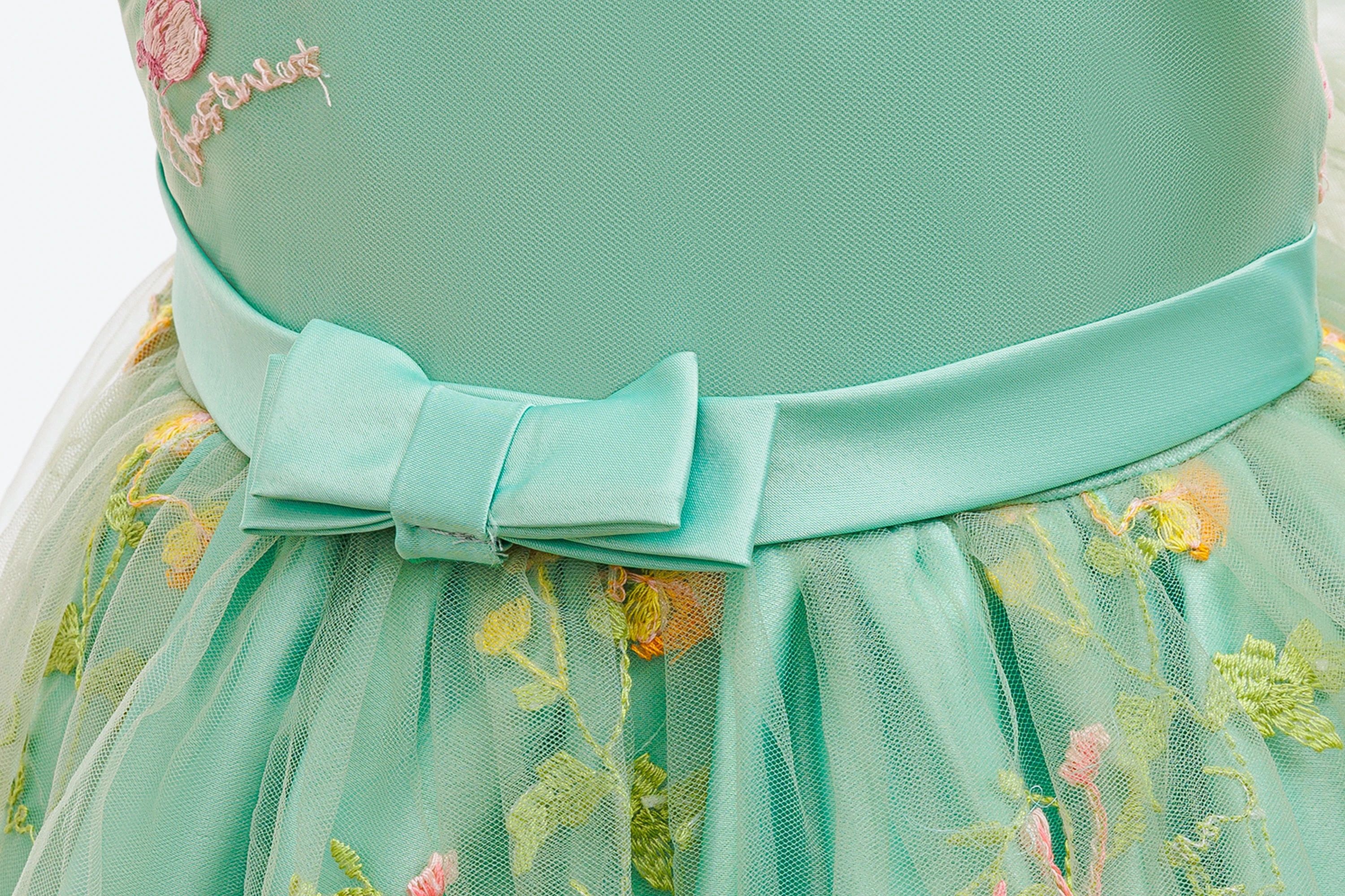 Babykleidung für Mädchen zum 1. Geburtstag, Partykleider, ärmelloses Mesh-Prinzessinnenkleid für Kleinkinder, Sommer-Hochzeitskleid, 3–24 Monate – Detail 23