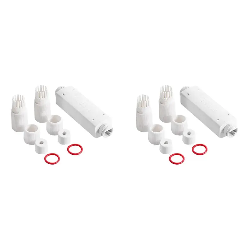Exquisite-2X Waterproof POE Repeater Extender IP66 10/100Mbps 500M Extension 48V Outdoor For POE Switch Camera