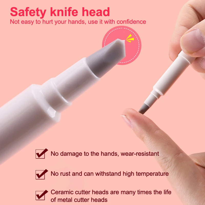 DIY Diamond Painting Parchment Paper Cutter Ceramic Blade To Cut Pen Craft Art Perfectly Painting With Diamonds Tools Accessory