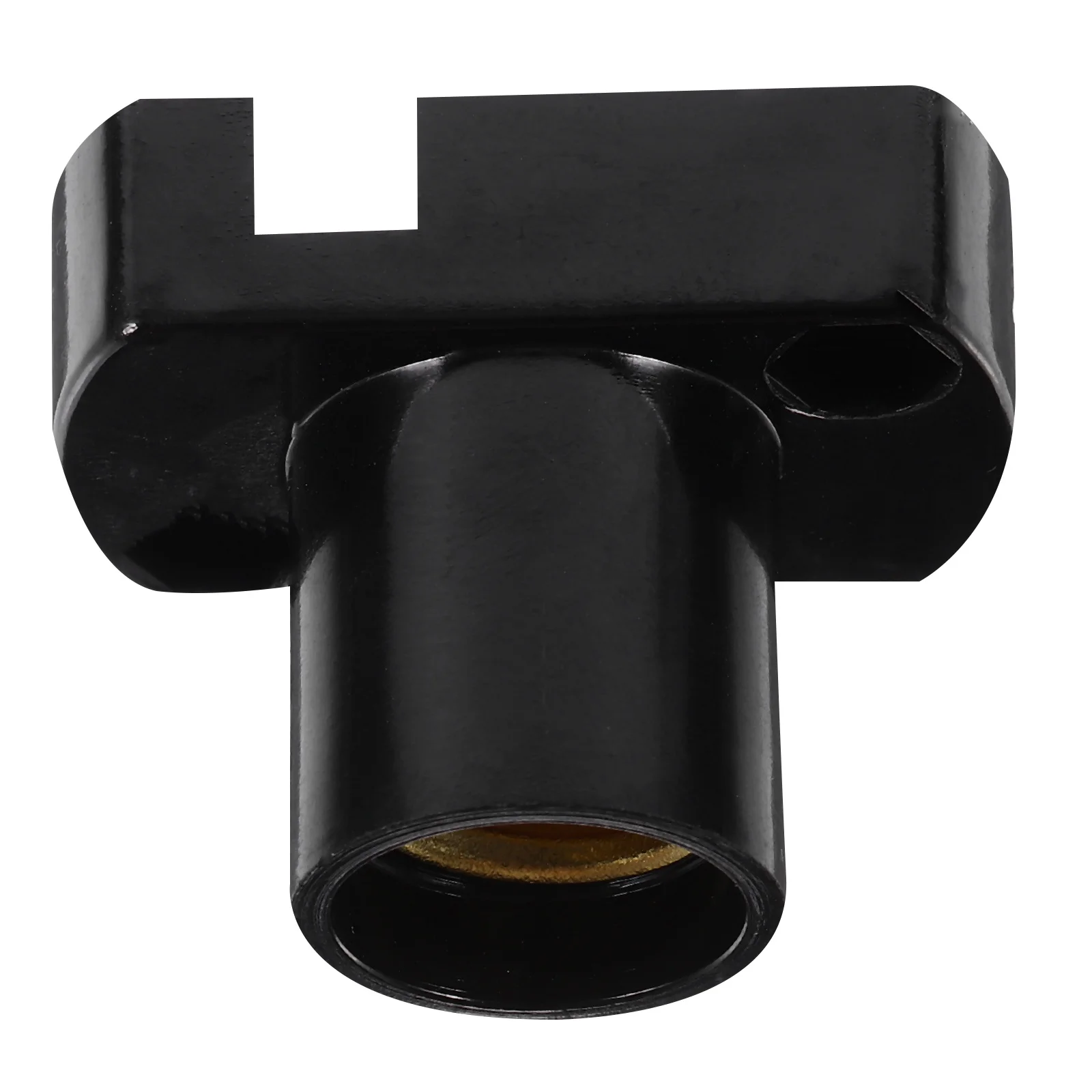 

E12 Lamp Light Bulb Socket Base Diy Pendant Lighting Fixture Replacement Metal Screw Socket E12 Light Base Refractory