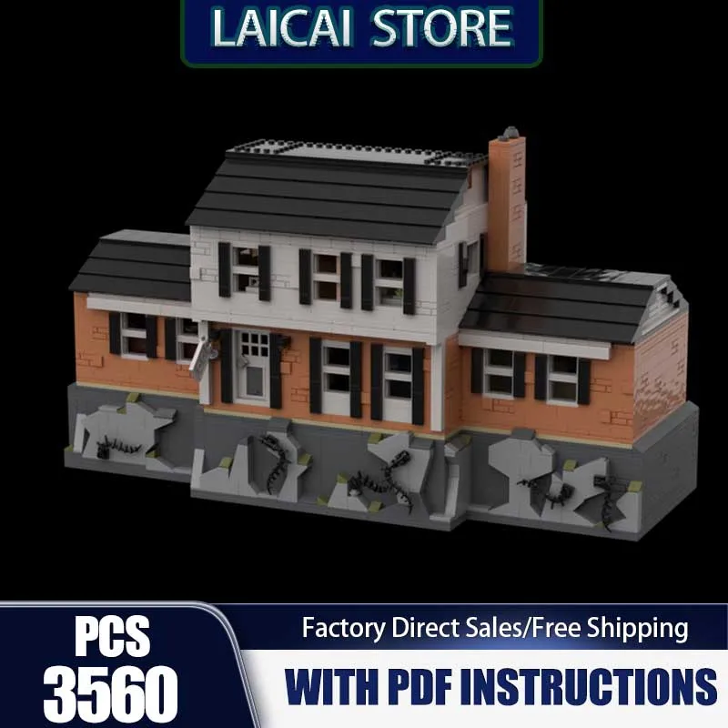 

Конструктор Famous Scene Moc: Модель кинотеатра, технологичные модульные блоки, городской пейзаж, подарок на Рождество, игрушки для самостоятельной сборки