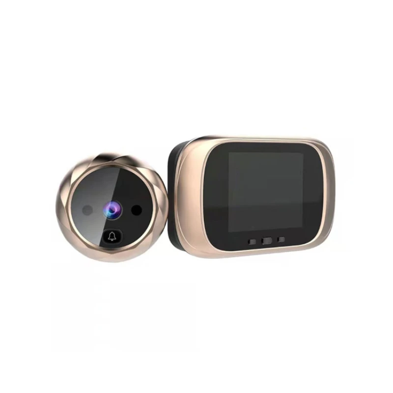 

Hot Products Smart Wifi Video Mini Peephole Camera 720p Wireless Battery Powered Video Intercom Door Bell Viewer Came