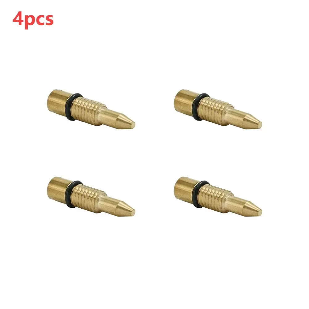 4Pcs Carburetor Float Bowl Drain Screw For Honda CM400 CB750 CB400T CM450 CX500 CB650 CB750 CB900 CB1100 Series