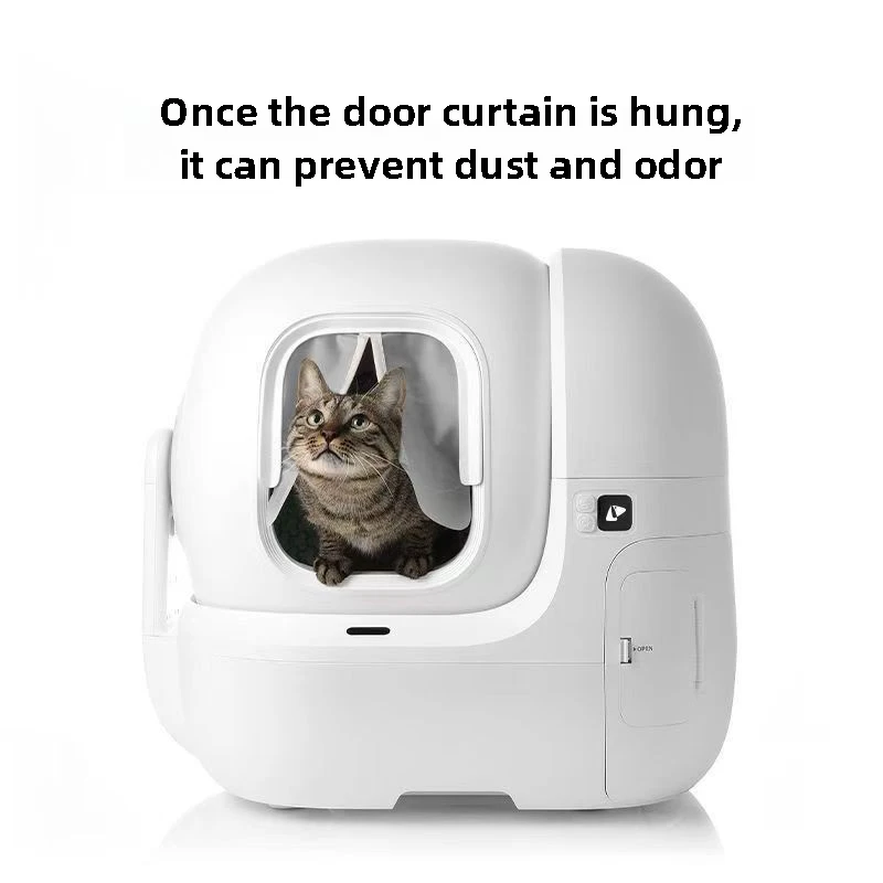 PETKIT Magnetic Dustproof Door Curtain 2nd Generation Small Pet Cat Toilet MAX Special Dustproof Reduction with Sand