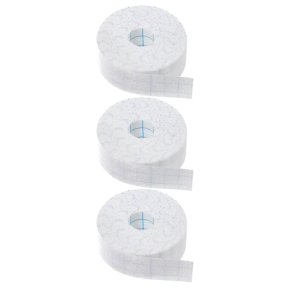 

Sweat Pad 3 Rolls Hat Supply Breathable Protector Absorption Sweat-absorbent Collar Non-woven Fabric Anti-fouling Portable