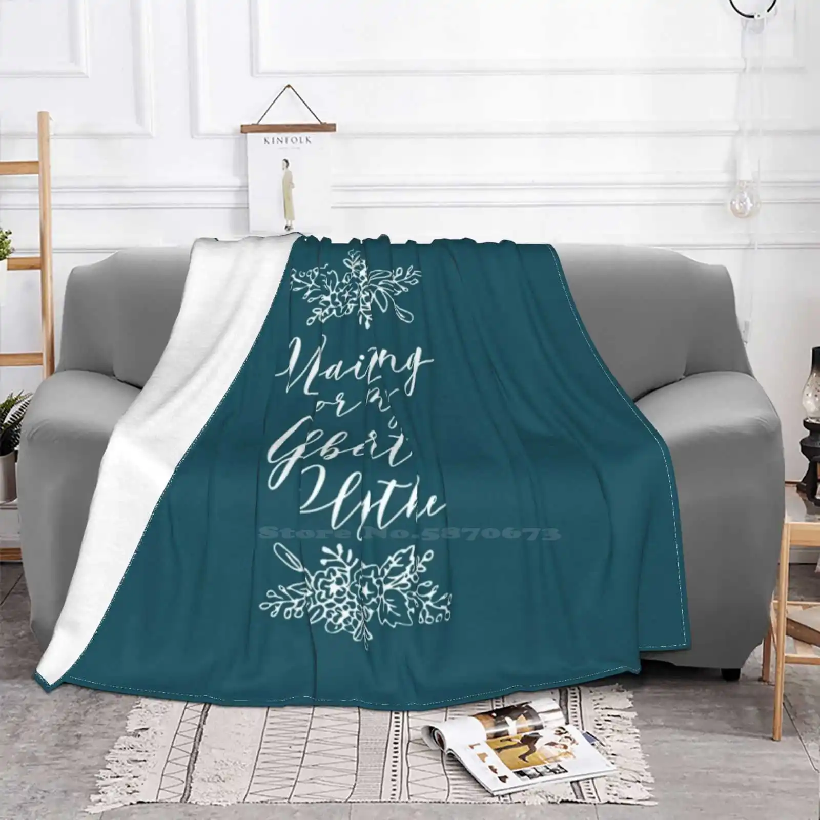 Waiting For My Gilbert Blythe , Anne Of Green Gables , Anne With An E Fashion Soft Warm Throw Blanket Anne Of Green Gables Anne