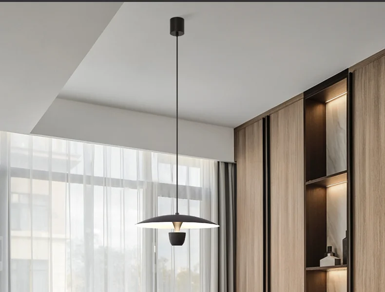 Simple style led deocration pendant lamp indoor light canteen bedroom room reading room factory good quality grace fancy light