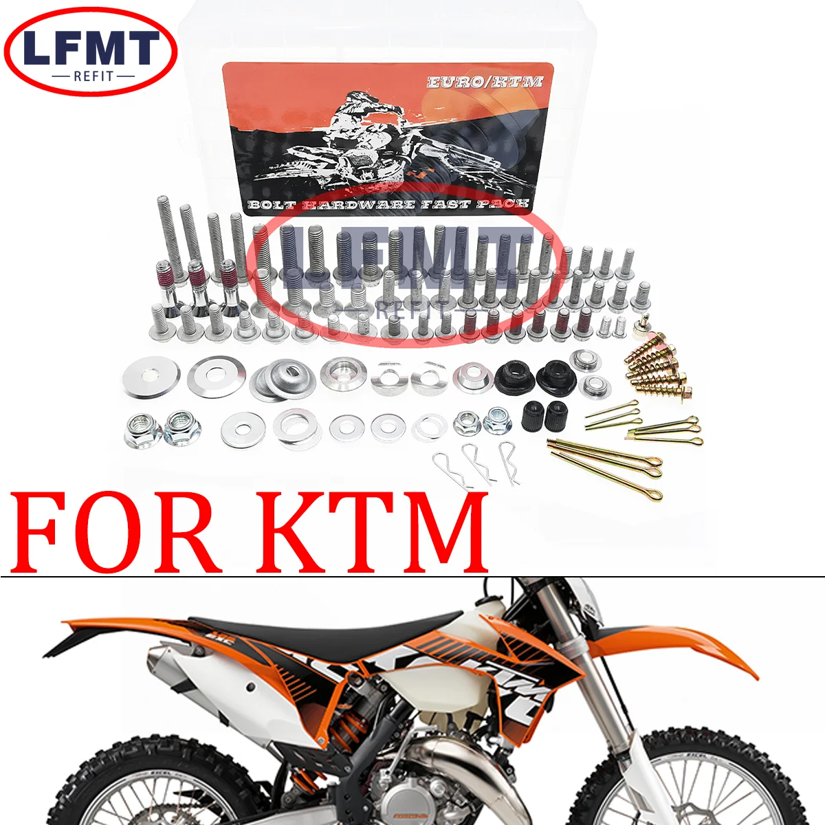 

Motorcycle whole car screw kit For KTM SX XC XCF XCW SXF EXC EXCF 150 - 500 For Husqvarna FC FE TC TE TX 125-530 2003-2024