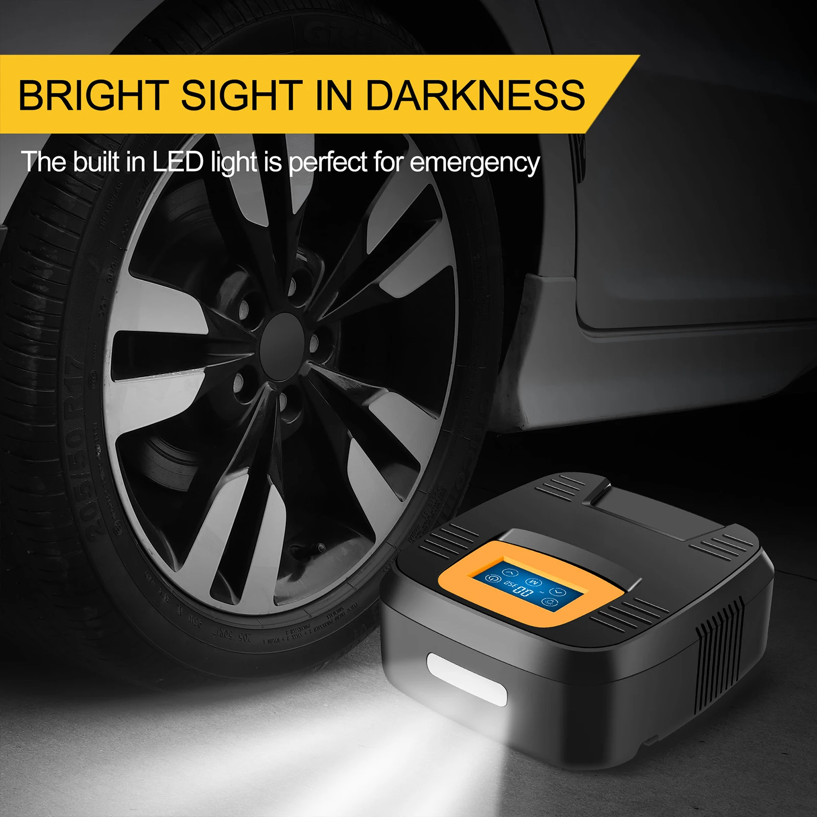 150PSI 車のインフレータポンプワイヤレスポータブル車のタイヤ電動インフレータポンプハイパワーインフレータポンプ