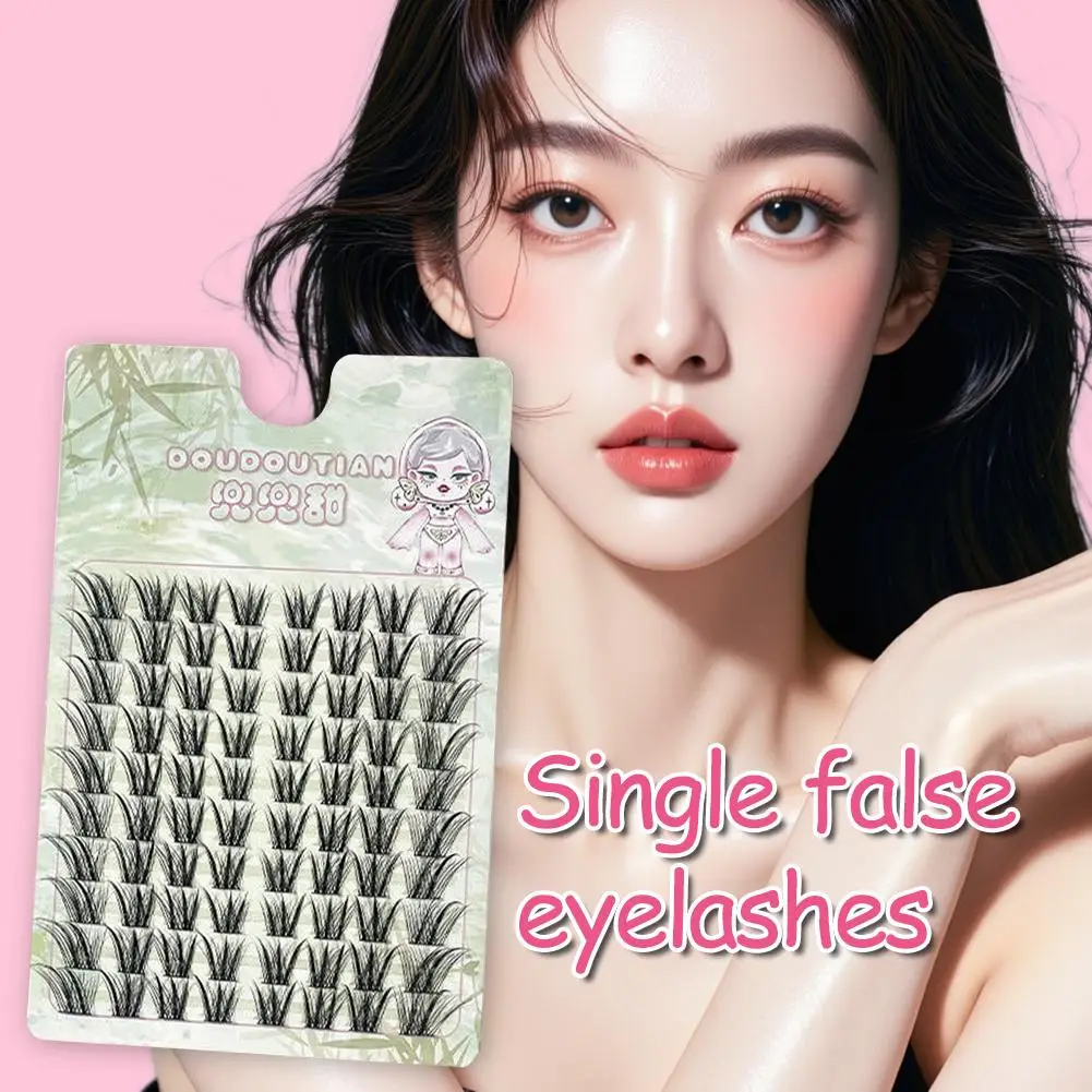 Faux cils à charme Oriental, cils naturels de Style chat ailé effet oeil de renard, Extensions de Volume oculaire chinois Wis X9Y7