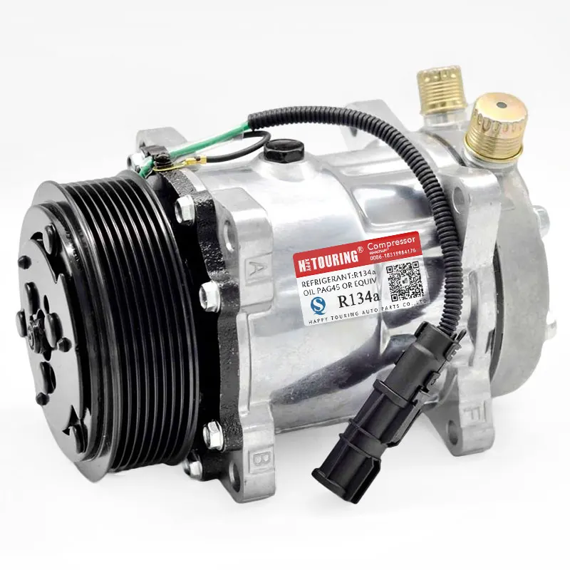 AC Compressor for MAN TRUCK TGA TGL TGM TGS TGX E2000 F2000 SANDEN 8117 6008 51779707006 51779707028 81619066012