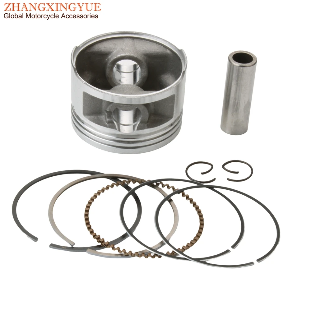 

Scooter 51.5mm Piston Kit For Yamaha XC125 ZY125T Cygnus125 1997-1999 Cygnus R 125cc 4T 2000-2003 Vino125 2V 4CW-E1631-12-A0