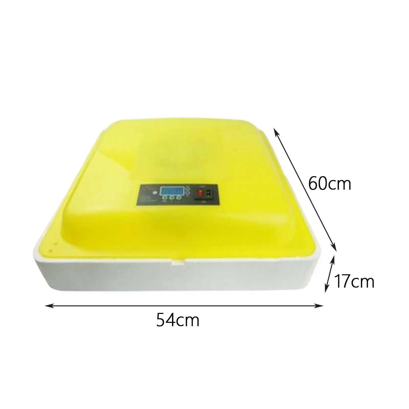 Digital Egg Incubator Desk Silent Egg Turner Tray Temperature Control Poultry Hatcher for Hatching