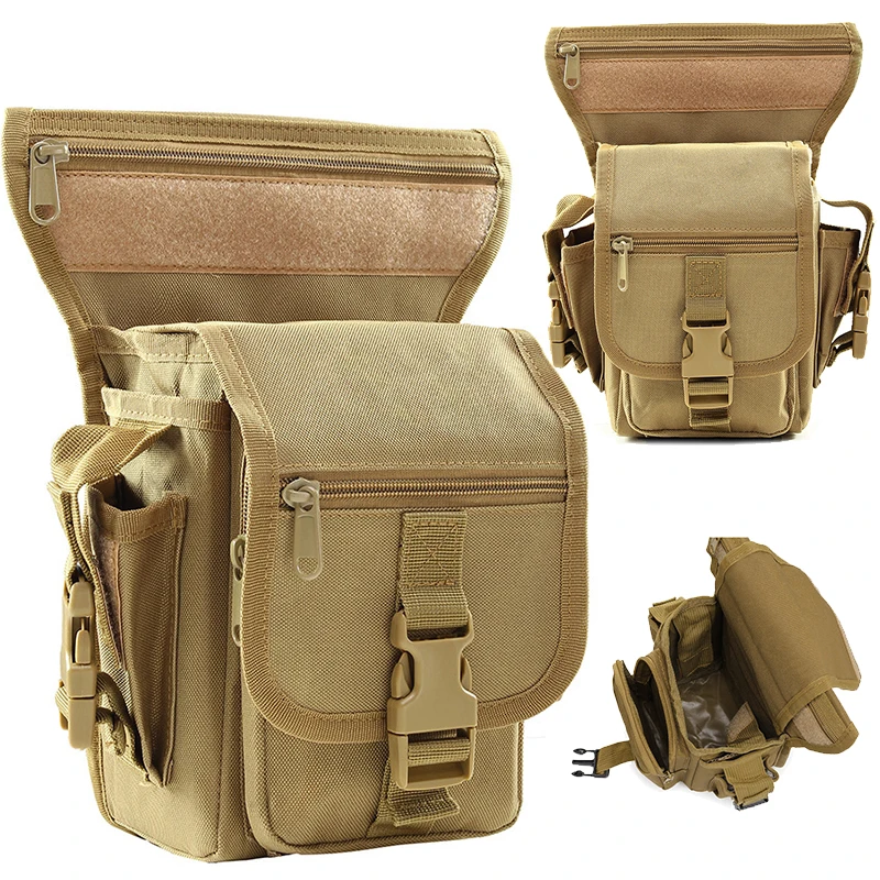 Multifunctional Outdoor Sports Waist Bag Thigh Sling for Hunting Hiking & Mountaineering Practical Leg Bag