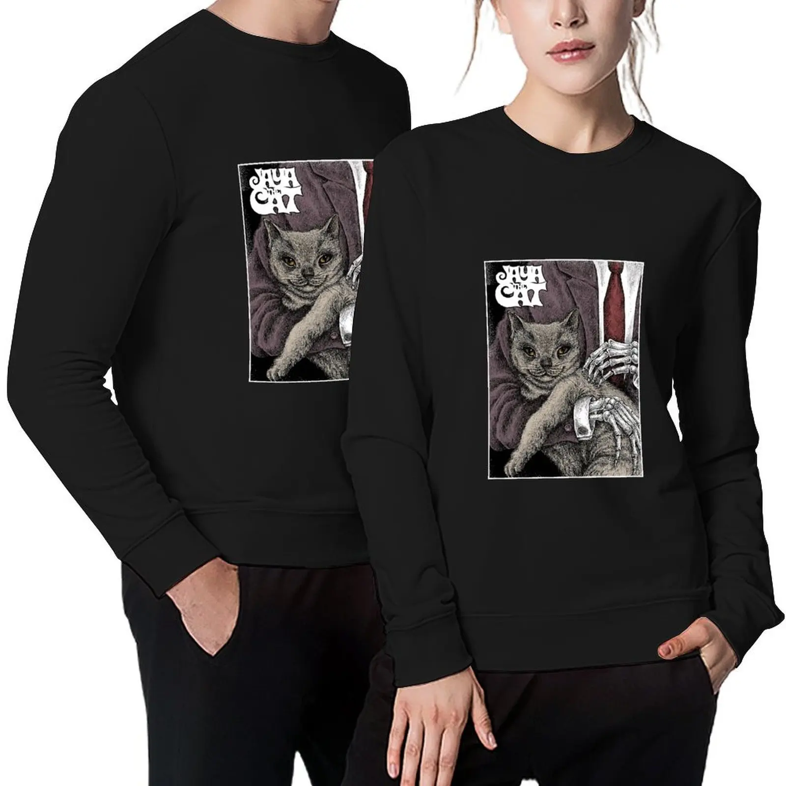 

Jaya The Cat Pullover men clothing winter clothes korean clothes japanese style new sweatshirt