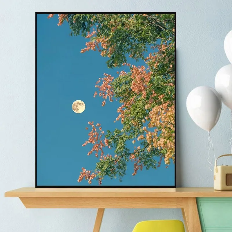 

A-0075 Seaside Sunset Ocean Wave Oil Painting, Beach Landscape Art, Hand Painted Canvas
