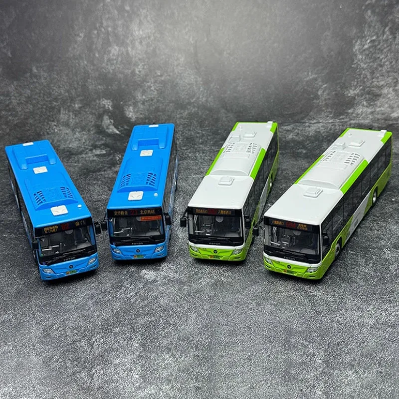 

Diecast 1:64 Scale Foton Ouhui New Energy BJ6123SH EVCA-3 Beijing Bus Alloy Car Model Classics Adult Souvenir Gift Hobby & Toys
