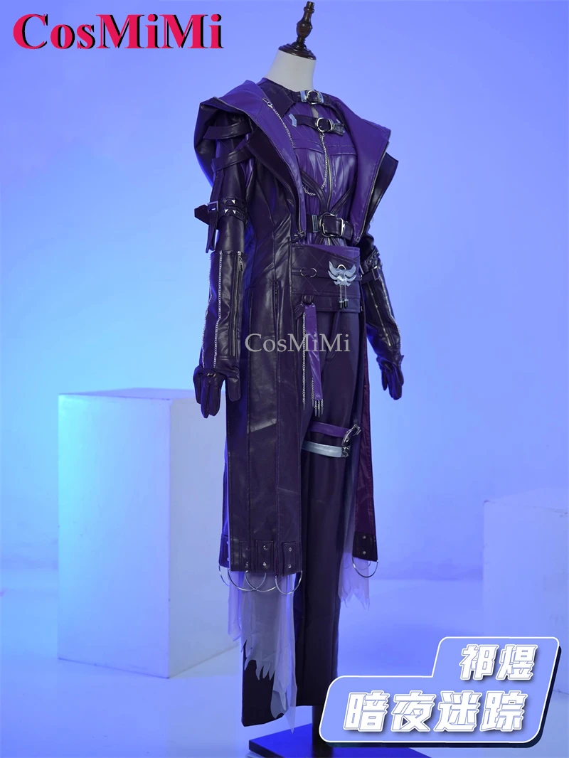 

CosMiMi Game Love And Deepspace Rafayel Cosplay Costumes Mystery In The Dark Night Fashion Outfit Carnival Role Play Clothing