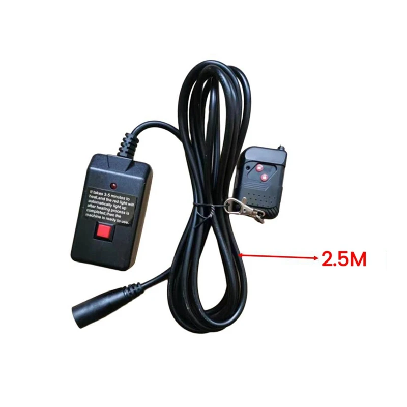 Smoke Fog Machine Wired Remote Control Parts Remote Controller Receiver For 400W 900W 1500W Stage Effects Fogger