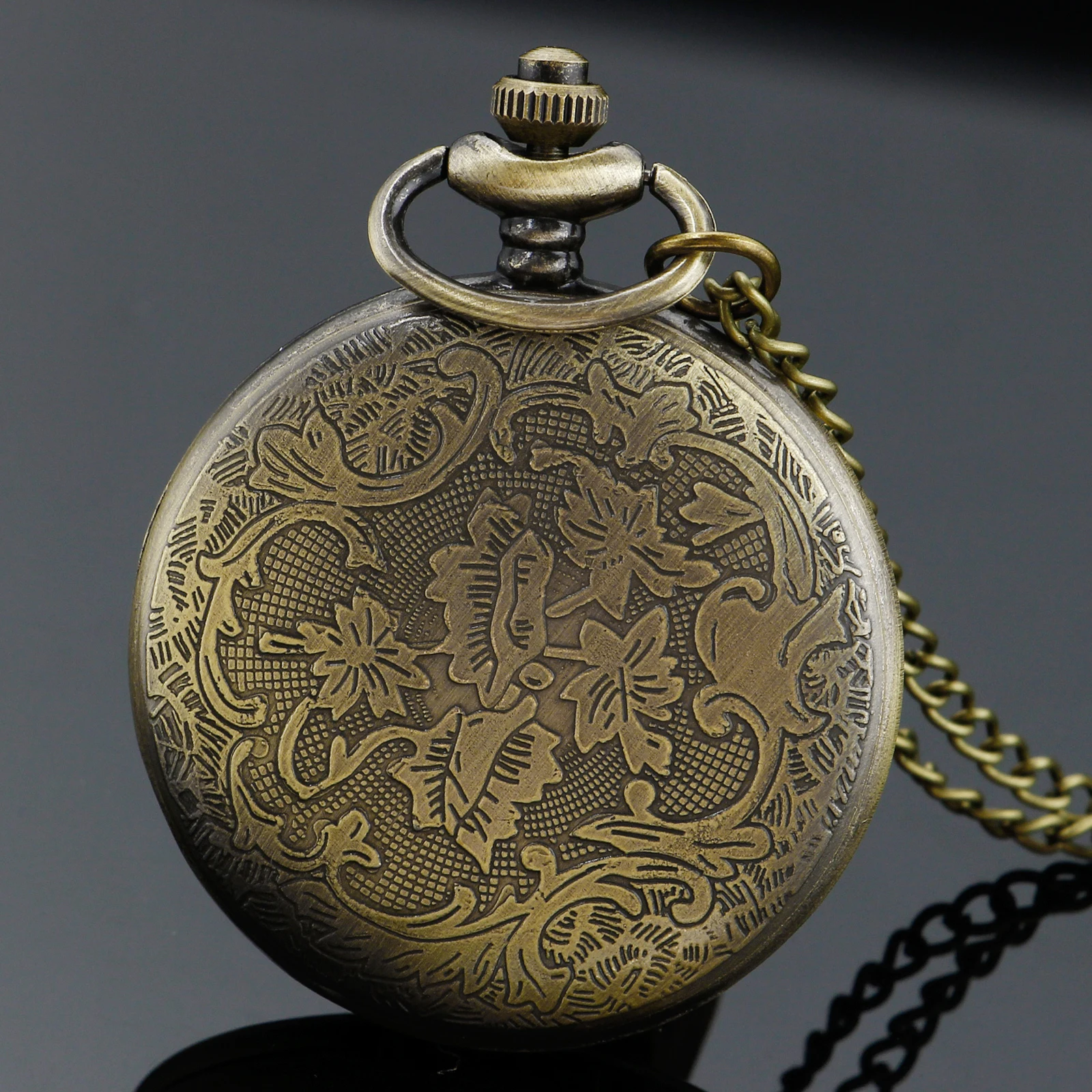 Steampunk Pocket Watch Engraved "To My GROOMSMAN" Men Necklace Pendant Pocket Watches Mens Birthday Wedding Anniversary Gifts