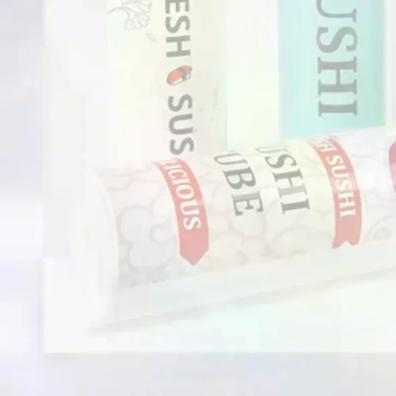 Safe Sushi Push Paper Tube With Adorable Japanese Prints And Easy Operation Perfect For Home Kitchen Sushi Making Lovers Food