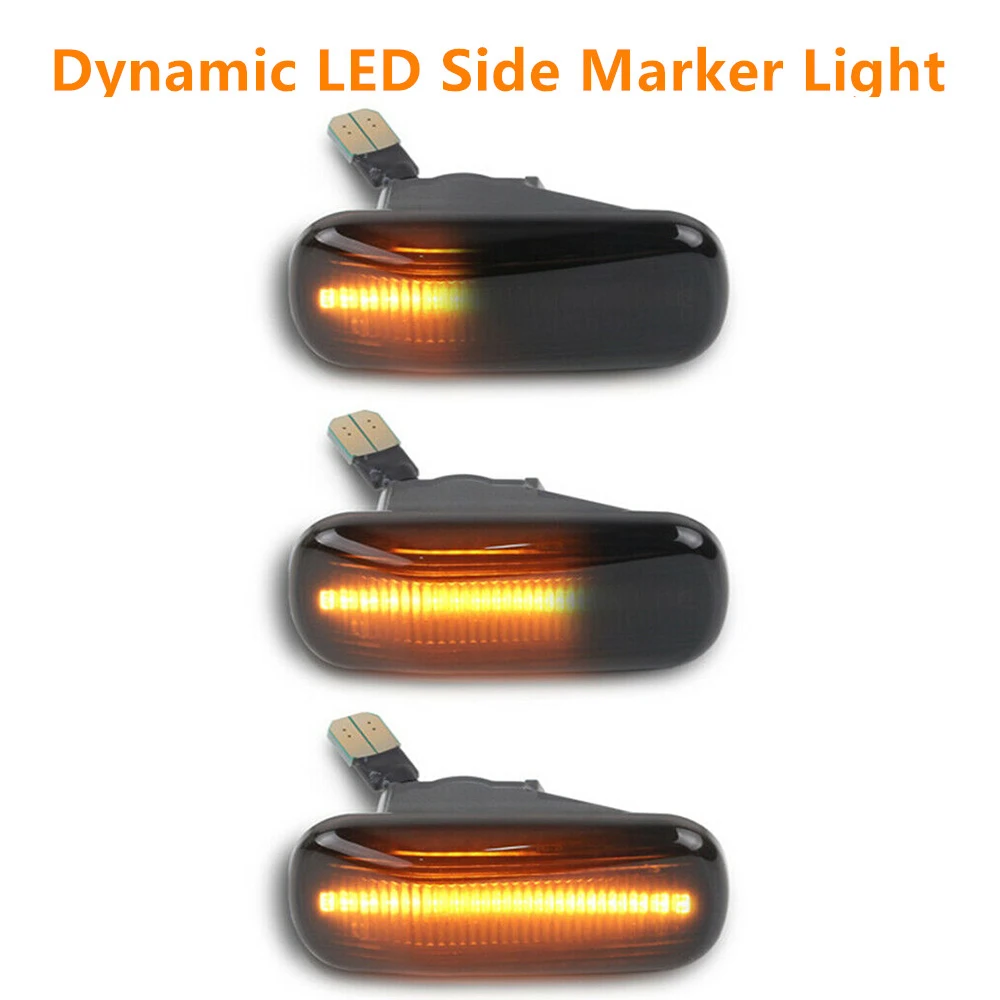 For Honda Civic ES EP3 FD Si Jazz Fit S2000 City S2000 Odyssey Acura Dynamic LED Side Marker Blinker Turn Signal Light Lamp