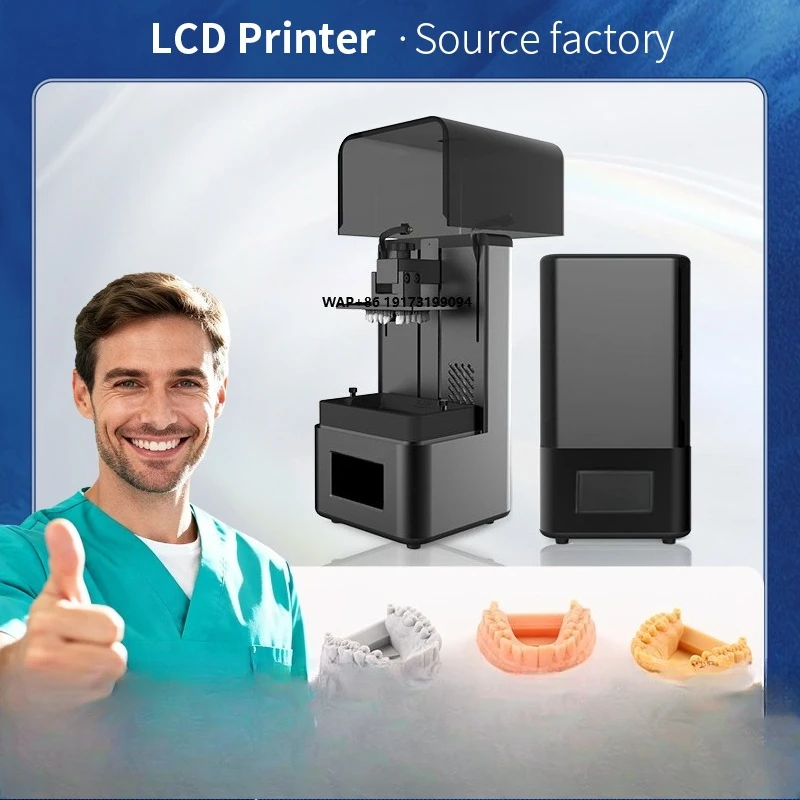 LEYI L6 6Inch High Resolution LCD 3D Printer USB/WiFi/Ethernet Connectivity Heated Build Plate Compact Laboratory 1 Year