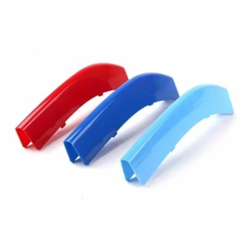 

ABS Car Front Grille Stripes Covers Grid Strips Clips Trim Cover Car Accessories For BMW 5 Series E60 E61 F10 G30 2004-2022