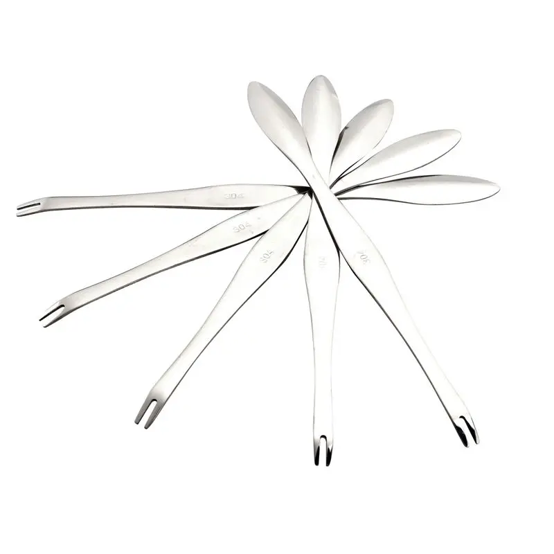 

A93E-Инструмент для морепродуктов, крабовые крекеры, ложки, нержавеющая сталь, инструмент для крабовой кожуры, креветок, зажим для омаров, плоскогубцы, зажим, 30 шт.