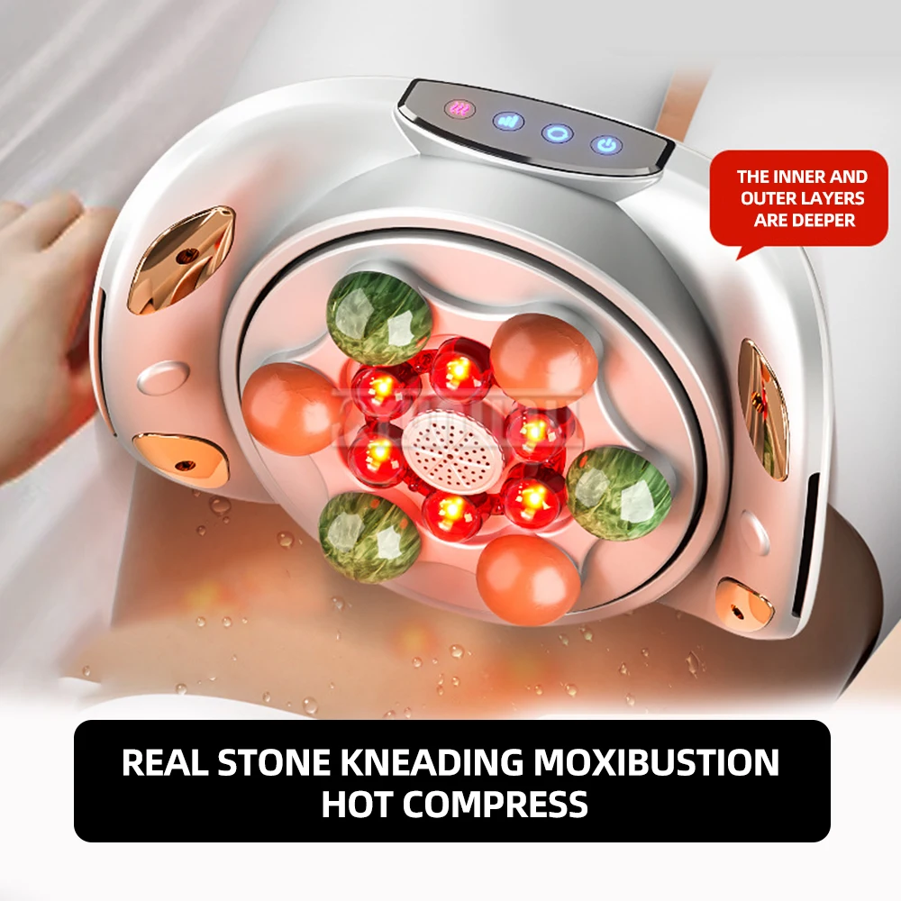 

Bianstone belly rub instrument massager automatically heats and rubs the belly