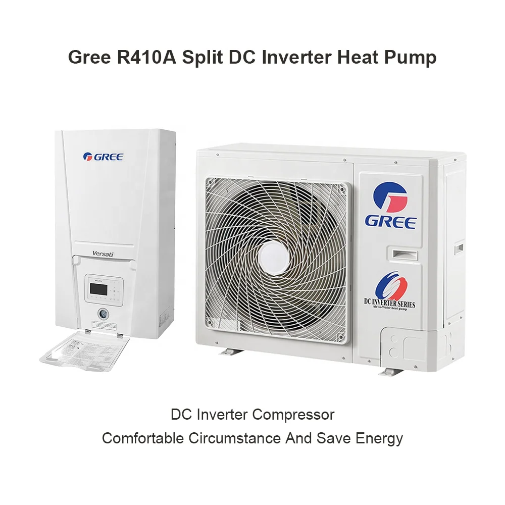 Popular EVI R410a R290 Bomba de calor Fonte de ar Bomba de calor Aquecedor de água Pompa Ciepla ERP A +++ Multi Função