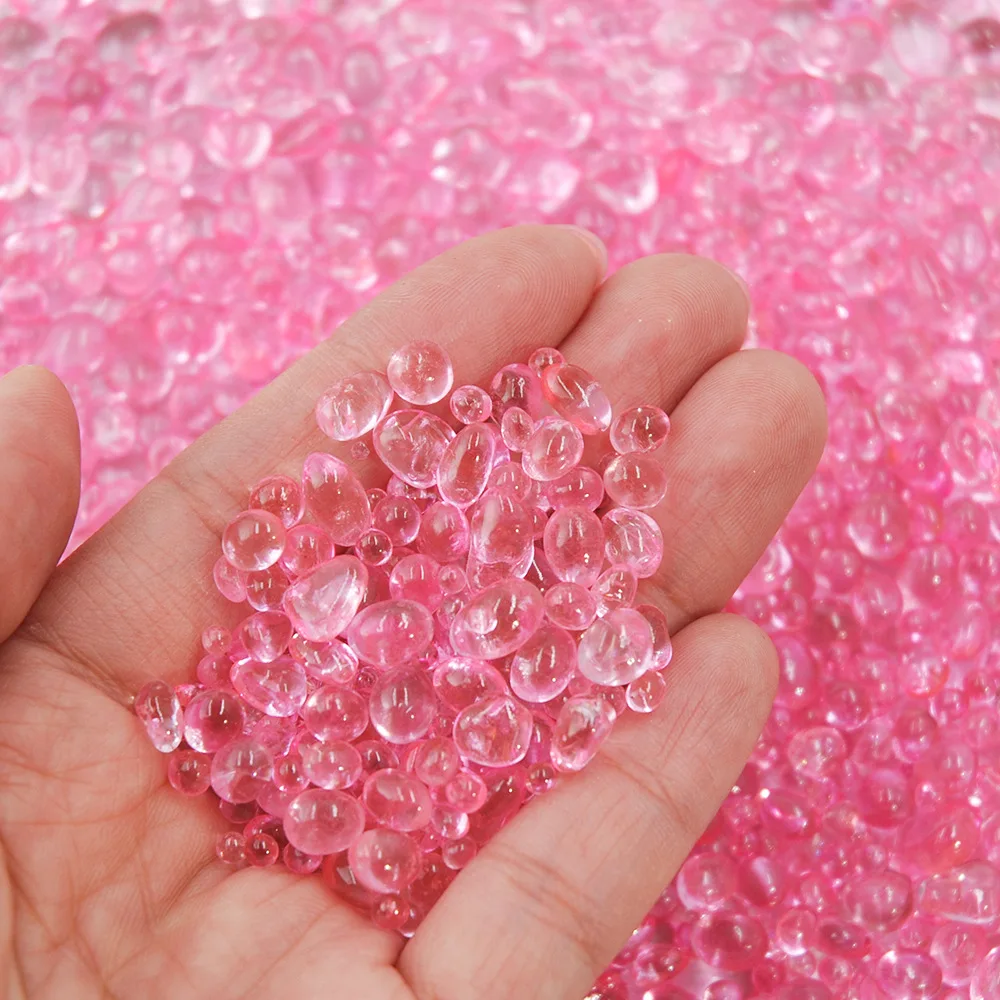 

Набор из 18 разноцветных стеклянных камней для декора аквариума с рыбками Бетта, прозрачные камешки для нейл-арта