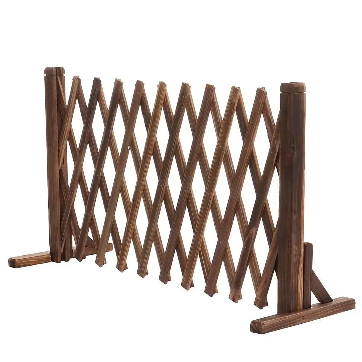 80x130cm Retractable Pet Barrier Fence Pet Lsolation Fence Safety Gate Cat Dog Puppy Sliding Door Cat Dog Gate Bamboo Pet Fence