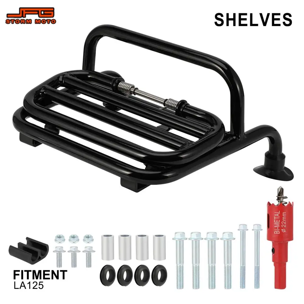 Front Luggage Rack Motorcycles Accessories For HONDA NS LA125 NS125LA Rack Support Carrier Holder Suitcase Shelf Motorbike Iron