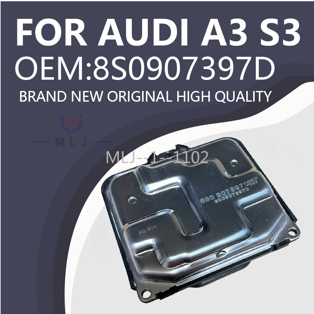 

OEM 8S0907397D NEW FOR Audi A3 S3 17-18 DRL Car Accessories LED Daytime Running Lights Ballast Computer control unit Angel Eyes