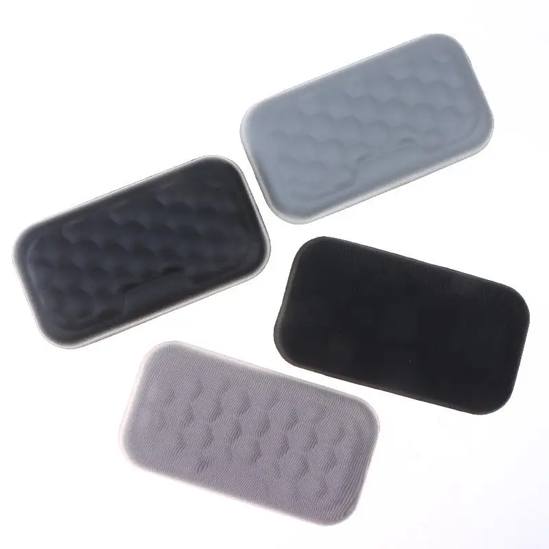 【F】Car Memory Foam Armrest Elbow Pad Mouse Keyboard Wrist Rest PU/Cloth Anti-Slip Breathable Sweat-Absorbent Car Wrist Pad